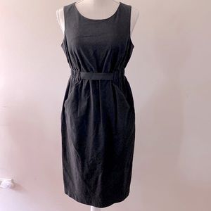 A Pea in the Pod Maternity women’s s/less black linen dress, elastic waist szM